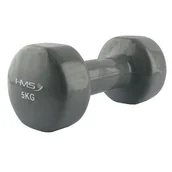 Pozostały sprzęt siłowy - HMS Ciężarek 17023 Żeliwny Winylowy 5 kg) - miniaturka - grafika 1