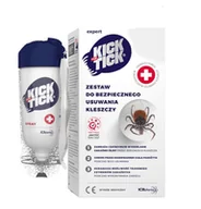 Zwalczanie i odstraszanie szkodników - ICB PHARMA Zestaw do bezpiecznego usuwania kleszczy KICK THE TICK EXPERT KTTZEST (9082822) - miniaturka - grafika 1
