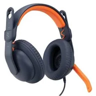 Słuchawki - Logitech Zone Learn USB-C OVER EAR (981-001383) Niebieski - miniaturka - grafika 1