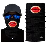 Apaszki i szaliki męskie - Pan i Pani Gadżet, Chusta męska, red lips - miniaturka - grafika 1