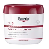 Balsamy i kremy do ciała - Eucerin pH5 Delikatny krem do ciała - miniaturka - grafika 1
