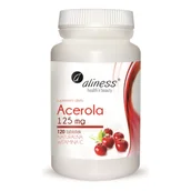 Suplementy naturalne - Aliness Acerola 125mg - 120tab - miniaturka - grafika 1