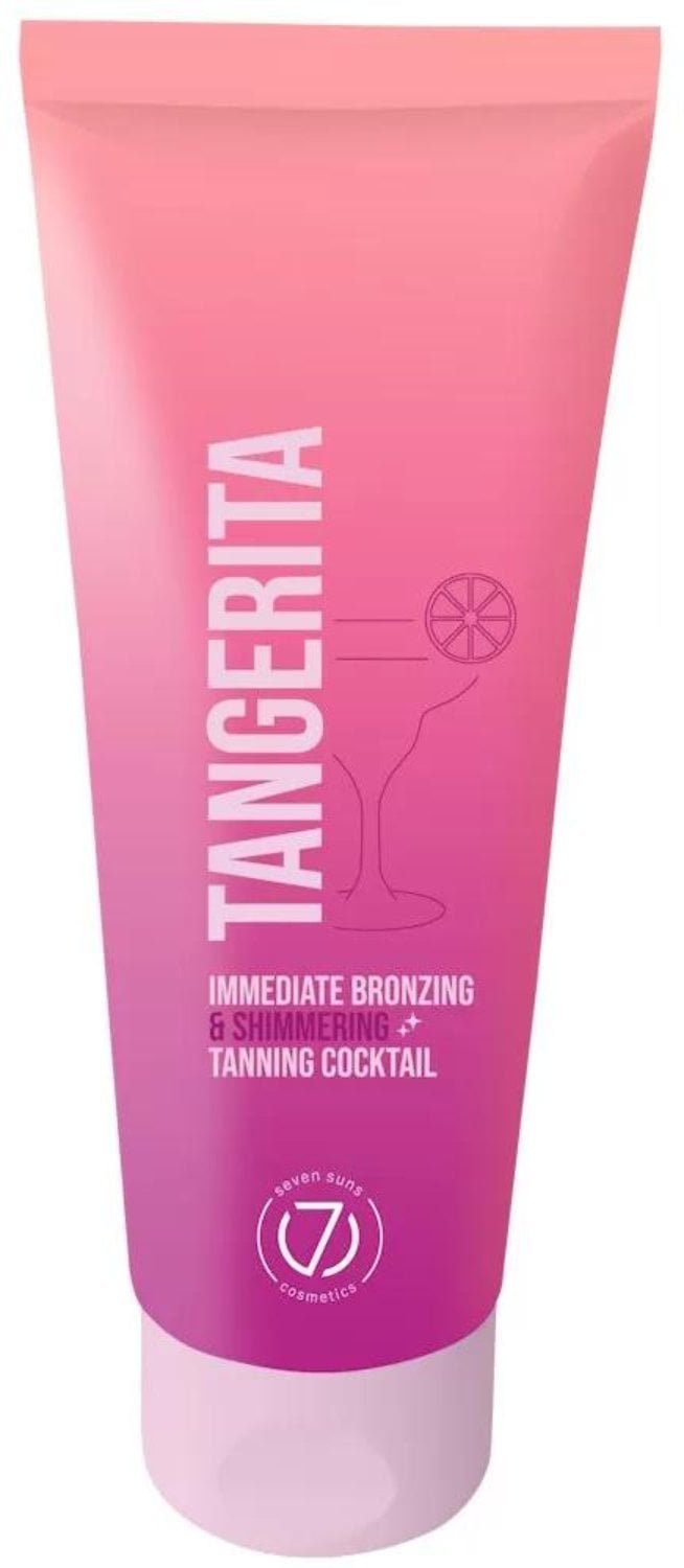 7suns Tangerita Koktajl Opalający Z Bronzerem I Rozświetlającymi Drobinkami 100ml