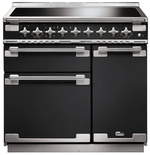 Kuchenka elektryczna Kuchnia z płytą indukcyjną FALCON Elise 90 Czarny Charcoal szczotkowany nikiel - Kuchenki elektryczne - miniaturka - grafika 1