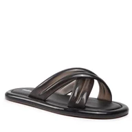 Klapki i japonki damskie - Klapki MELISSA - Cali + Larroude Ad 33605 Black AC592 - miniaturka - grafika 1