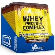 Odżywki białkowe - Olimp Whey Protein Complex 100% - 20 x 35 g - Czekolada - miniaturka - grafika 1