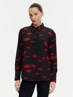 Koszule damskie - Morgan Koszula 251-CKISS.F Czarny Regular Fit - miniaturka - grafika 1