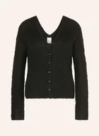 Swetry damskie - Calvin Klein Sweter Z Alpaki schwarz - miniaturka - grafika 1