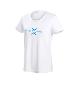 Black Crevice Black Crevice Damski T-shirt Function, white2, 40 BCR281723-W2-40 - Koszulki i topy damskie - miniaturka - grafika 1