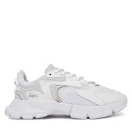 Buty dla chłopców - Sneakersy Lacoste 7-49SUJ0012 Biały - miniaturka - grafika 1