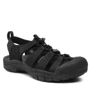 Sandały Keen Newport H2 1022258 Triple Black - Sandały męskie - miniaturka - grafika 1