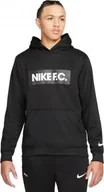 Bluzy męskie - Nike Bluza Nike NK DF FC Libero Hoodie M DC9075 010, Rozmiar: XL - miniaturka - grafika 1