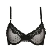 Biustonosze - Stella McCartney Koronkowy biustonosz - miniaturka - grafika 1