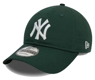 Czapka z daszkiem NEW ERA NYY League Essential 9TWENTY zielona - Czapki damskie - miniaturka - grafika 1