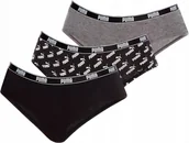 Majtki damskie - Puma Majtki Hipster Aop 3-Pack 93537702 R S - miniaturka - grafika 1