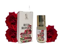 Wody i perfumy damskie - Sarah Creations Red Roses, Perfumy roll-on, 3ml - miniaturka - grafika 1