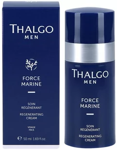 Krem do twarzy Thalgo Men Force Marine Regenerating Cream 50 ml (3525801686040) - Kremy do twarzy - miniaturka - grafika 1