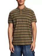 Koszulki męskie - ESPRIT Męska koszulka polo 043EE2K310, 352/khaki Green 3, L, 352/Khaki Green 3, L - miniaturka - grafika 1