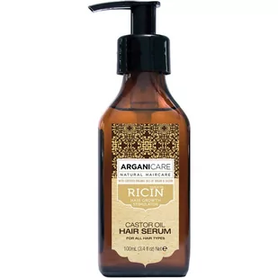 Arganicare Arganicare Castor Oil Hair Serum Serum stymulujące porost włosów 100 ml - Serum do włosów - miniaturka - grafika 1