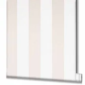 Tapety - Noordwand Topchic Tapeta Stripes, beżowe i białe pasy - miniaturka - grafika 1