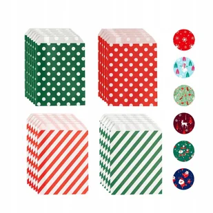 KALENDARZ ADWENTOWY NA PREZENT TOREBKI DLA DZIECI ZESTAW ZRÓB TO SAM ŚWIĘTA - Ozdoby bożonarodzeniowe - miniaturka - grafika 1