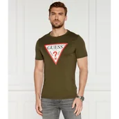 Koszulki męskie - GUESS T-shirt | Slim Fit - miniaturka - grafika 1