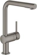 Baterie kuchenne - Bateria stojąca GROHE Minta brushed hard graphite 30274AL0 - miniaturka - grafika 1