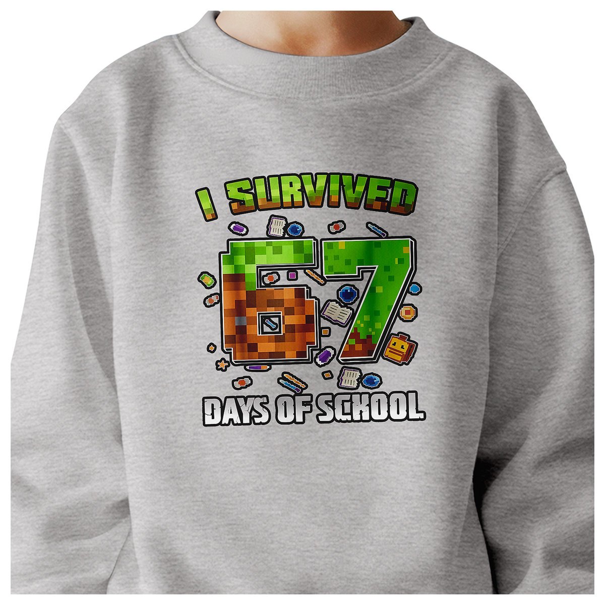 BLUZA DZIECIĘCA 67 SIX SEVEN VIRAL DLA CHŁOPCA DZIEWCZYNKI 122-128