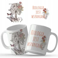 Kubki - Kubek Biały Prezent Miłośnika Biologii BIOLOG Wz - miniaturka - grafika 1