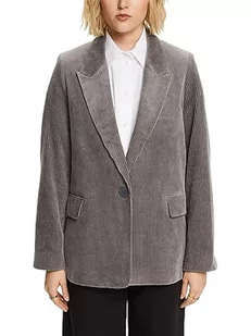 ESPRIT blezer damski, szary, 38 - Marynarki i żakiety damskie - miniaturka - grafika 1