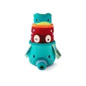 Zabawki do kąpieli - Lilliputiens 3 kubeczki do kąpieli Dżungla - miniaturka - grafika 1