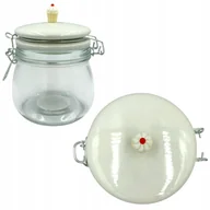 Pojemniki kuchenne - Smukke Szklany Słoik z Figurką Babeczki 0,5L - miniaturka - grafika 1