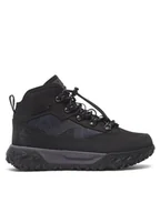Buty dla chłopców - Timberland Trzewiki Gs Motion 6 Mid F/Lwp TB0A673Z0151 Czarny - miniaturka - grafika 1