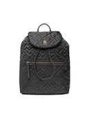 Plecaki - Tommy Hilfiger Plecak My Tommy Idol Backpack Mono AW0AW13139 Czarny - miniaturka - grafika 1