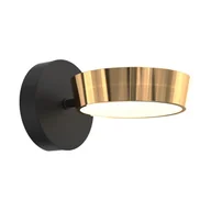 Lampy ścienne - MB7170-1-3BGT LARA KINKIET CZARNO-ZŁOTY - miniaturka - grafika 1
