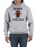 Bluzy męskie - Bluza Z Kapturem Muminki Bobek Gangster L 3054 - miniaturka - grafika 1