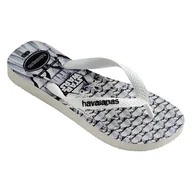 Klapki i japonki męskie - Havaianas, Japonki męskie, H. Star Wars Branco/White, rozmiar 45/46 - miniaturka - grafika 1