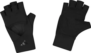 Rękawiczki - adidas Damskie rękawiczki treningowe Glovew, czarne, HT3931, L - grafika 1