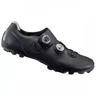 Buty rowerowe - Męskie Buty Rowerowe Do Jazdy Mtb Shimano Xc9 S-Phyre | Czarne - Rozmiar Euro 46 - miniaturka - grafika 1