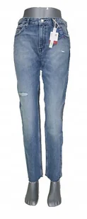 Jeansy Tommy Jeans Izzy DW0DW05019 wysoki stan 7/8 Slim oryginalne -W33/L34 - Spodnie damskie - miniaturka - grafika 1