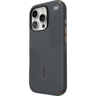 Etui SPECK Presidio2 Grip ClickLock & MagSafe do Apple iPhone 16 Pro Szary - Etui i futerały do telefonów - miniaturka - grafika 1