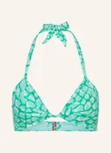 Stroje kąpielowe - Seafolly Góra Od Bikini Wiązana Na Szyi Animal Instinct gruen - miniaturka - grafika 1