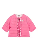 Bluzy i sweterki niemowlęce - Steiff Kurtka przejściowa w kolorze różowym - miniaturka - grafika 1
