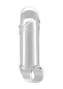 Sztuczne penisy - Boss Of Toys No.35 - Stretchy Thick Penis Extension - Translucent 36-SON035TRA - miniaturka - grafika 1