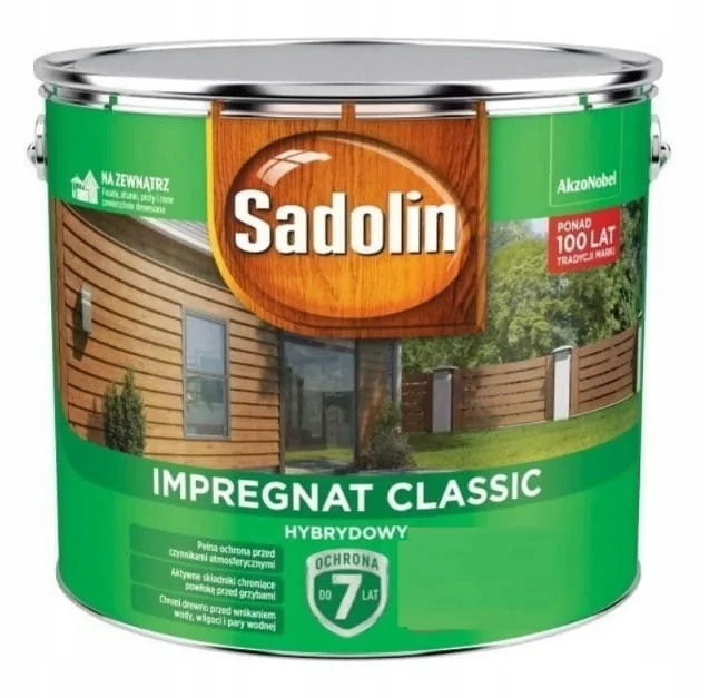 Sadolin Impregnat do drewna Hybrydowy palisander 9 l