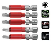 Bity - Zestaw bitów T25 (5 szt.) dł. 49 mm TY-Bit Wiha - miniaturka - grafika 1