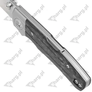 Nóż składany Bestech Tonic Titanium / Marble Carbon Fiber, Satin M390 by Colin Maisonpierre (BT2204D) - Noże - miniaturka - grafika 4