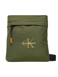Calvin Klein Saszetka Bold Flatpack LV04D3178G Czarny - Nerki - miniaturka - grafika 1