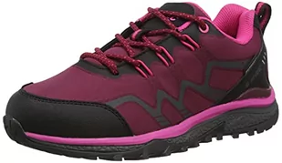 Hi-Tec Damskie buty trekkingowe Stinger Wp, Czerwony - Dk Rose Black Fuschia - 40 EU - Buty trekkingowe damskie - miniaturka - grafika 1