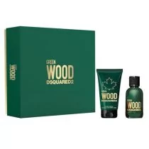 Dsquared2 Wood Green Pour Homme Eau De Tolette Zestaw - Zestawy perfum męskich - miniaturka - grafika 1